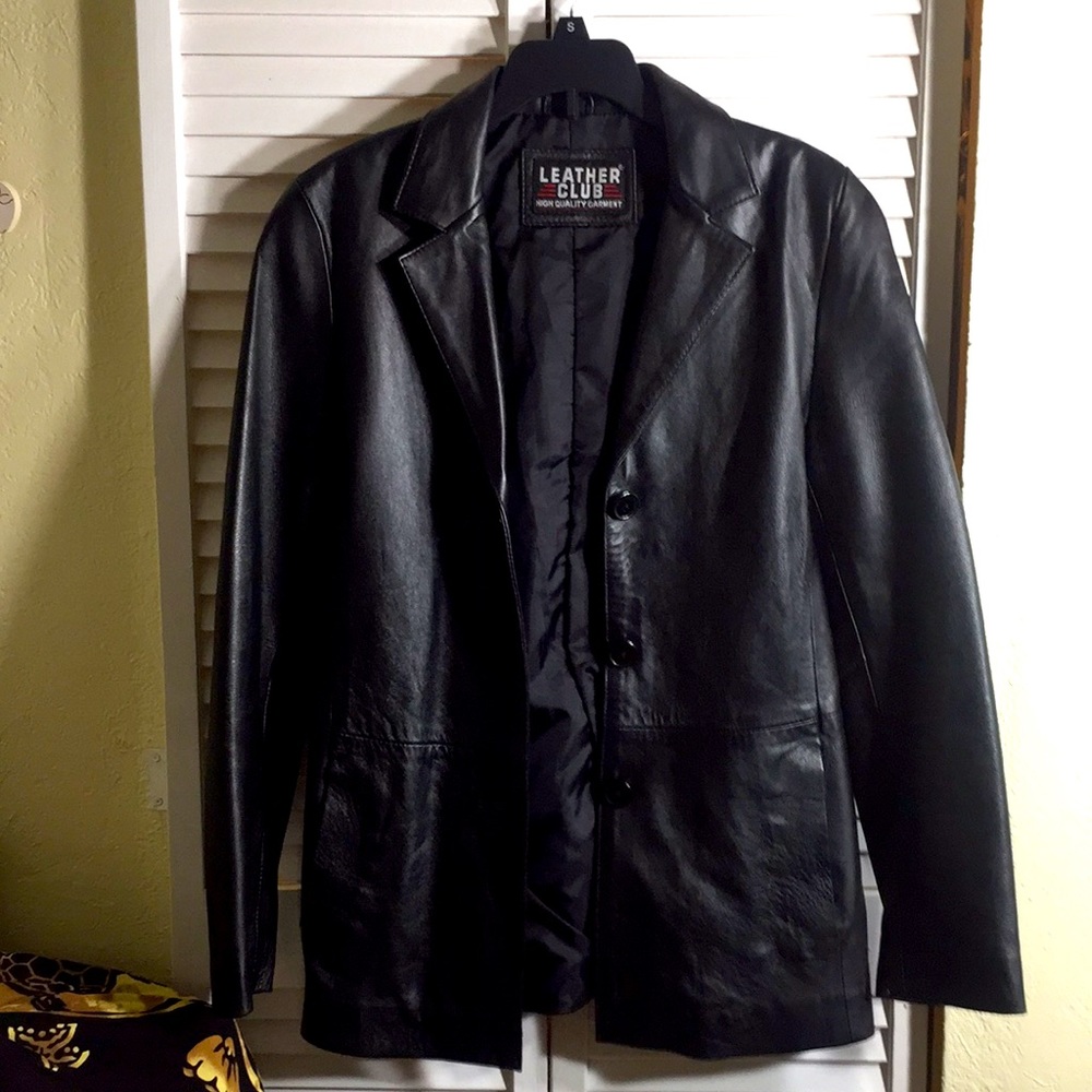 Leather jacket